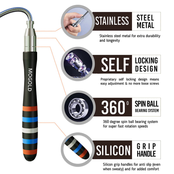 Gym Speed Crossfit professional Jump rope Exercise