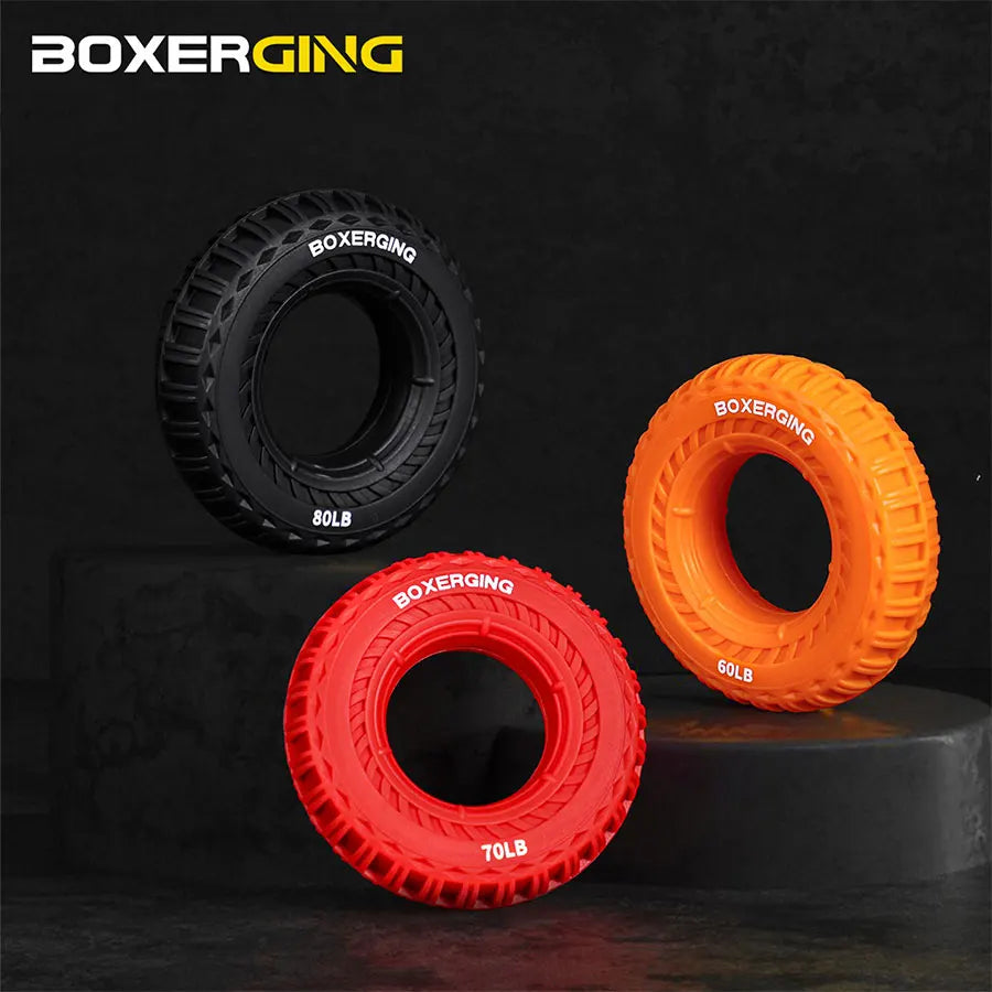 Hand Strengthener Rings 30-80Lb Grip Circle Strengthen Arm