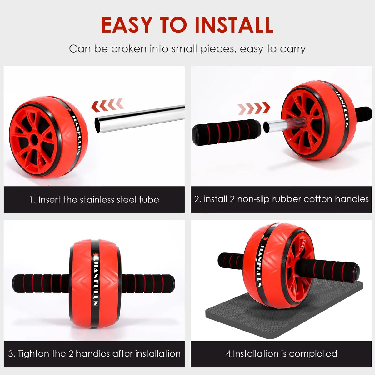 AB Slide ABS Exercise Big Abdominal Wheel Roller