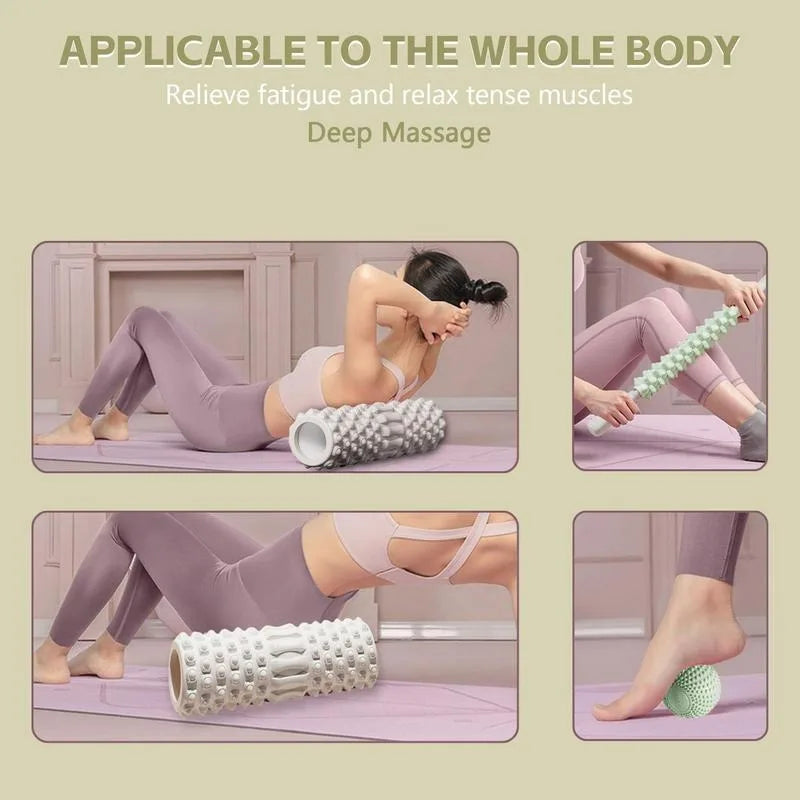 Foam Muscle Massage Rollers Density Back Foam Roller