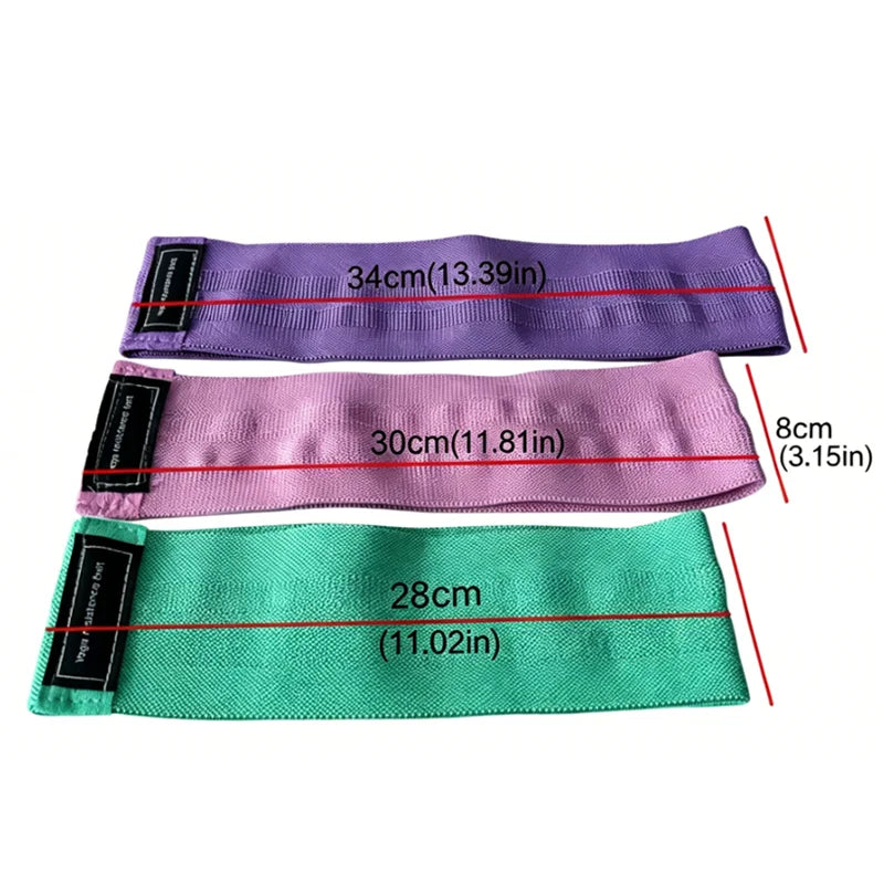 Yoga And Fitness Resistance Bands 3 Lengths Available Suitable