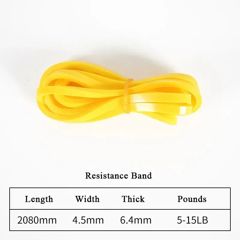 7-Level Resistance Bands Set for Pull Up Assistance