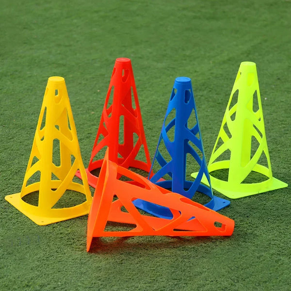 Perforated Cones Soccer Training Roadblocks Multi Function