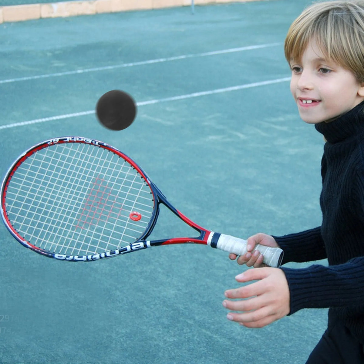4Pcs Training Hollow Mini Bounce Rubber Balls