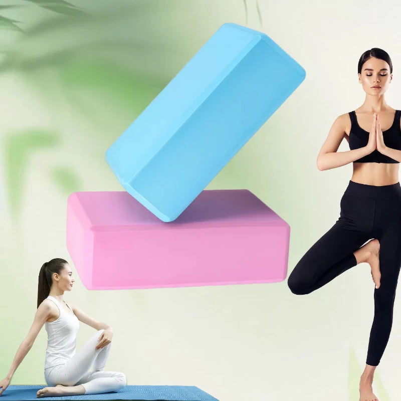 Yoga Building Blocks Cubes Pilates Bricks Reinforcement