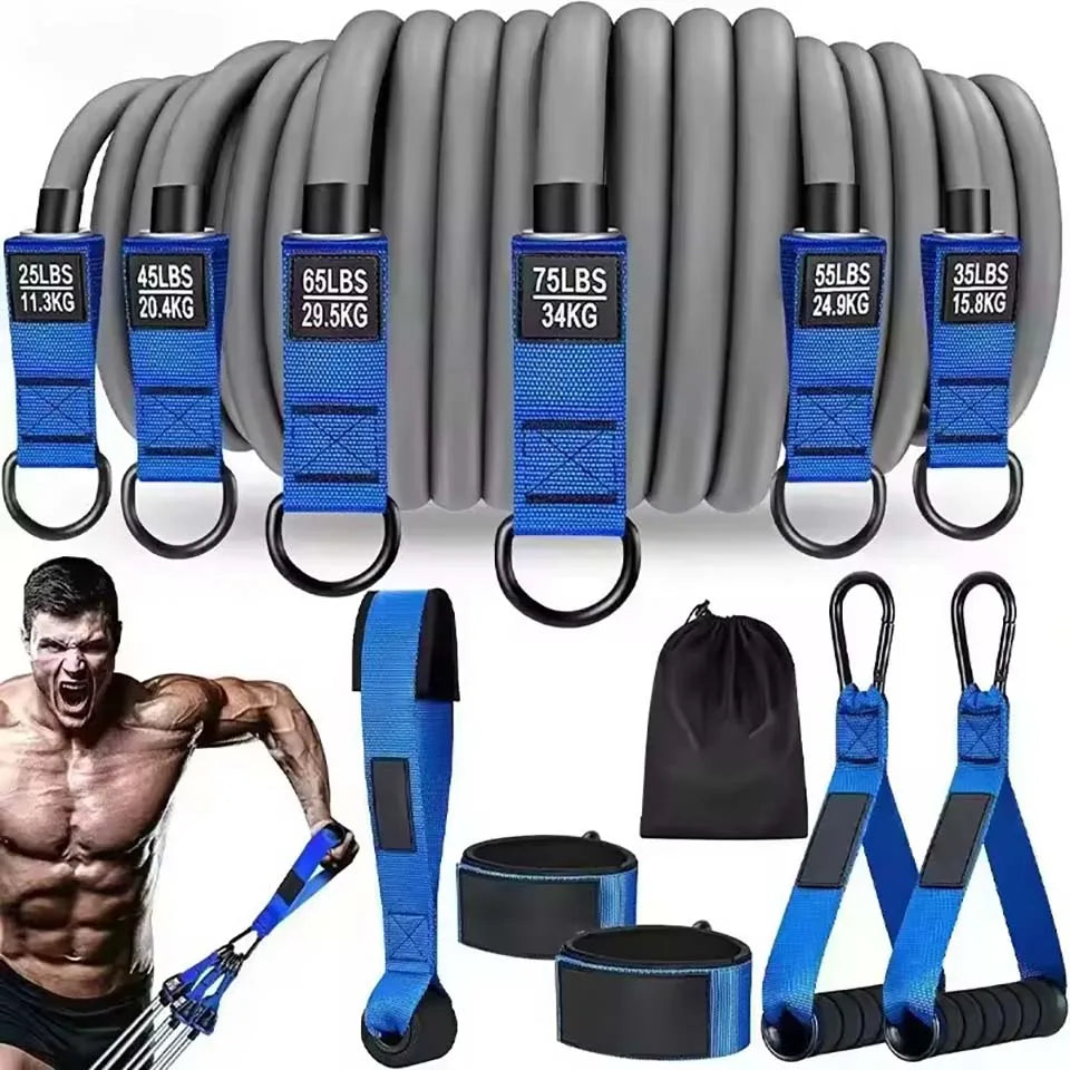 12 piece high-strength tension rope training set