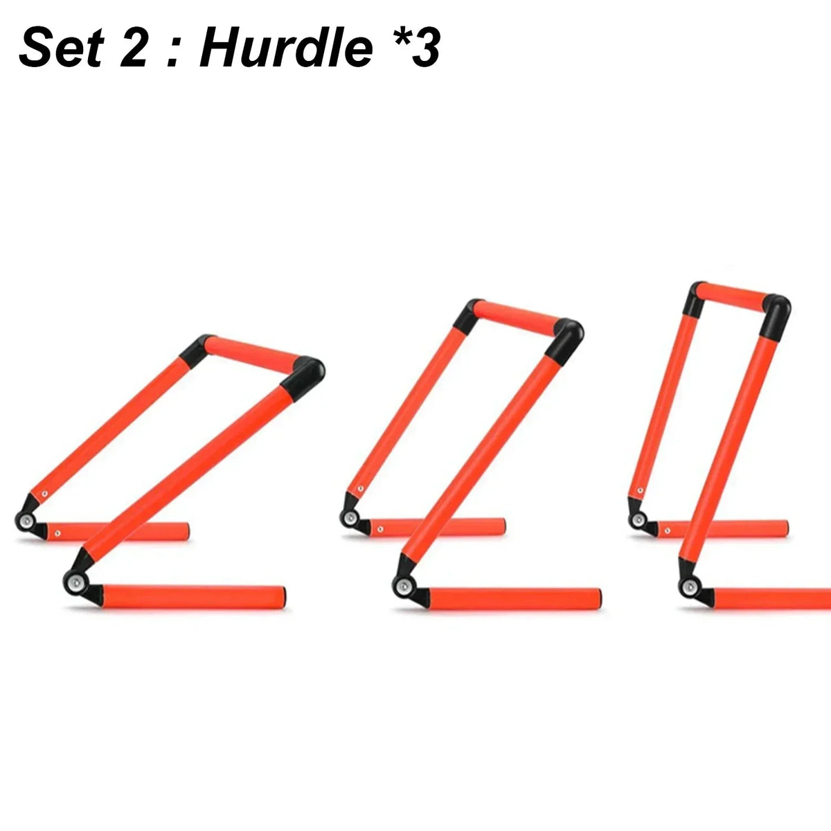 Adjustable Speed Training Hurdles 6" 9" 12" Agility Jumping