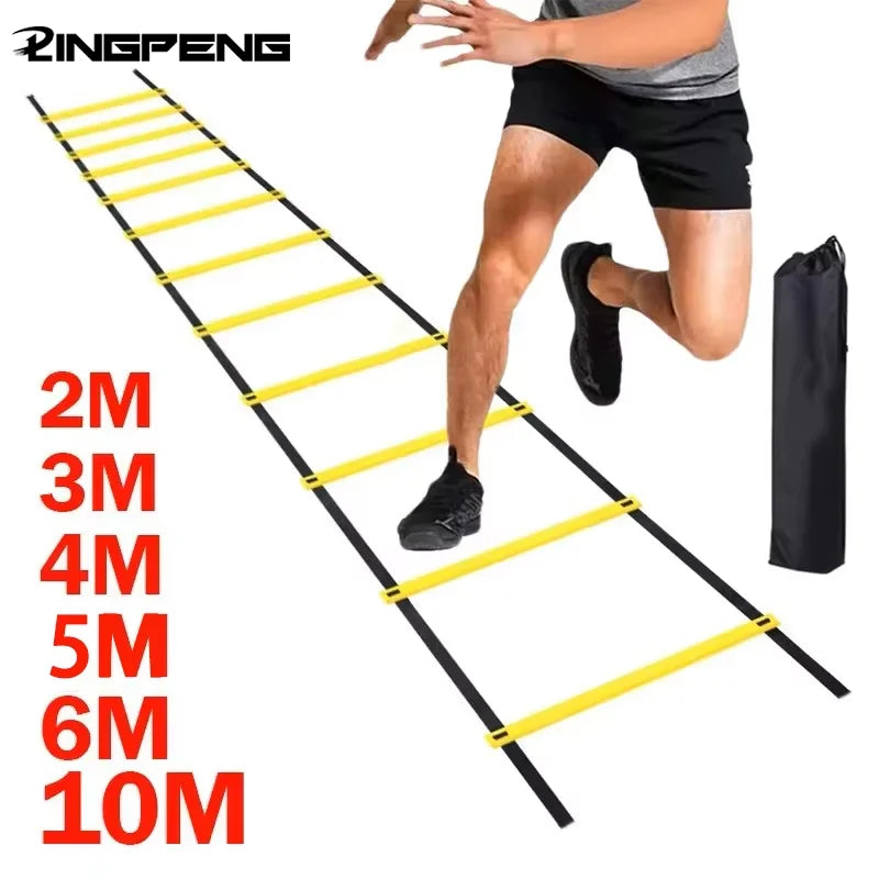Sports Agility Ladder Football Adjustable Nylon Strap