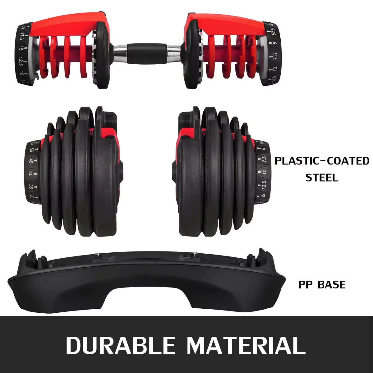Sihao Adjustable Dumbbell LBS Fitness Equipment Training