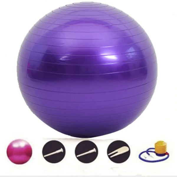 45CM Anti-Burst Yoga Ball Thickened Exercise Ball for Pilates