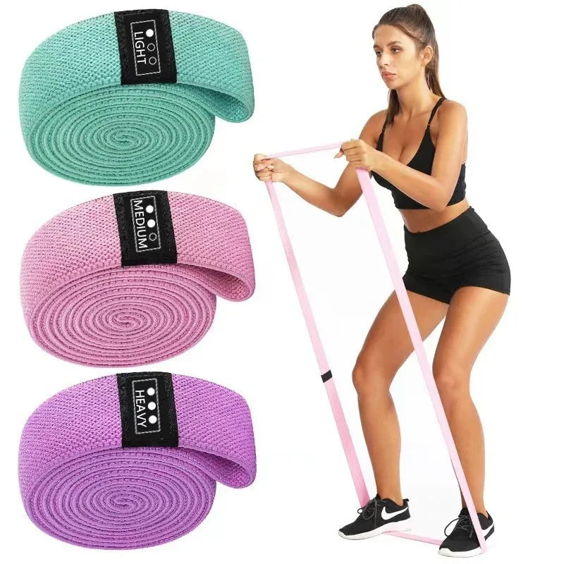Long Resistance Bands for Working Out Fabric Resistance Band