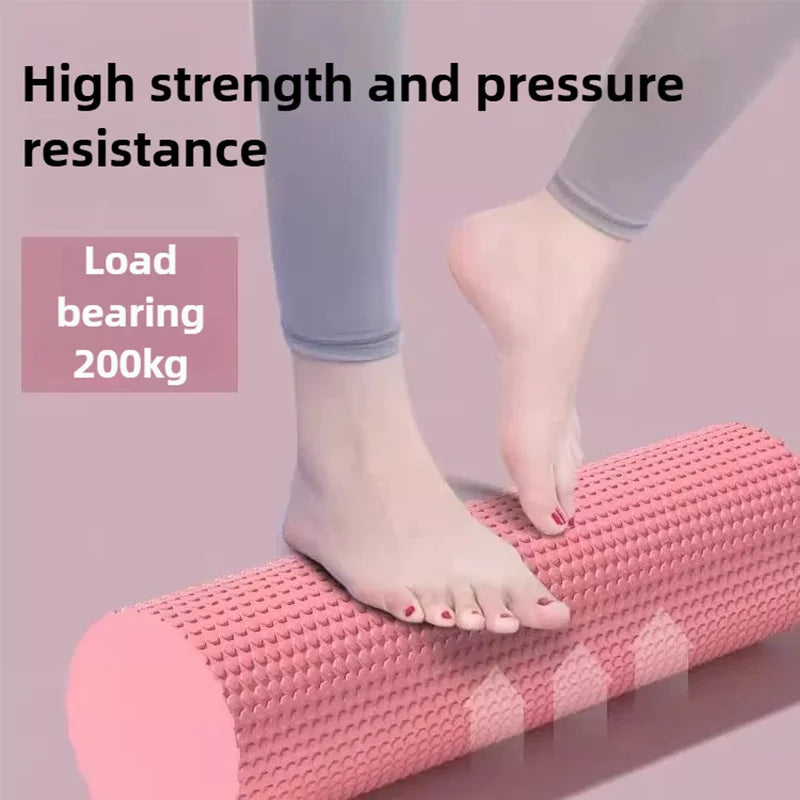 Yoga Roller Round EVA Foam Cylinder Hexagonal Roller