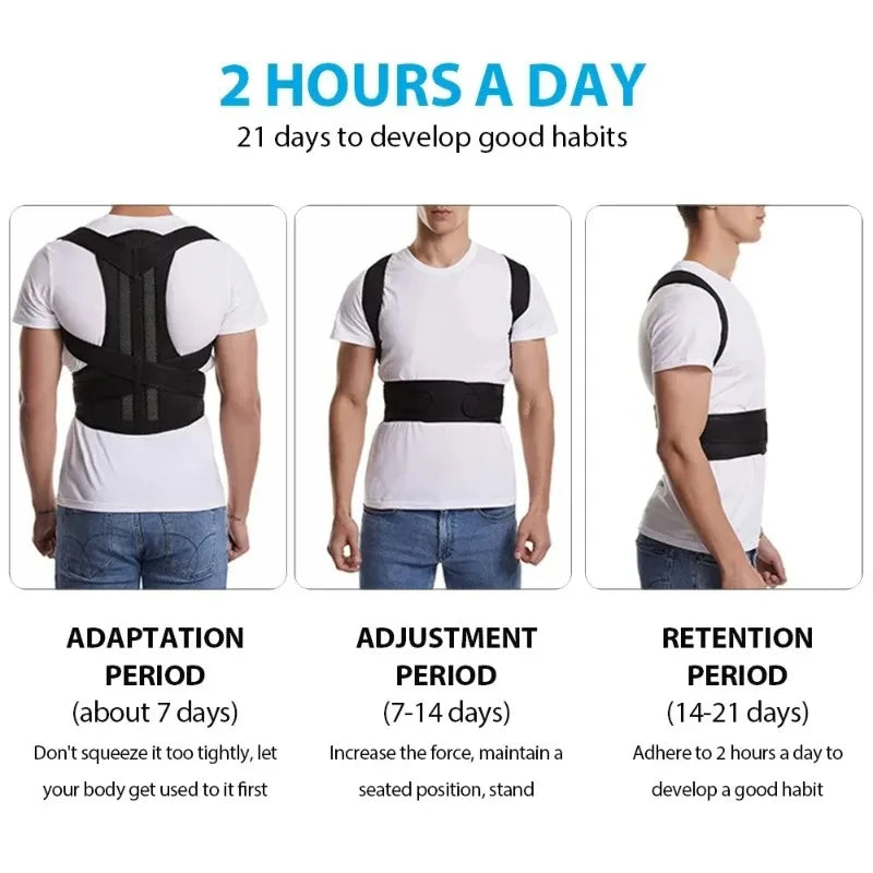 1 Reinforced Belt Posture Corrector Vest