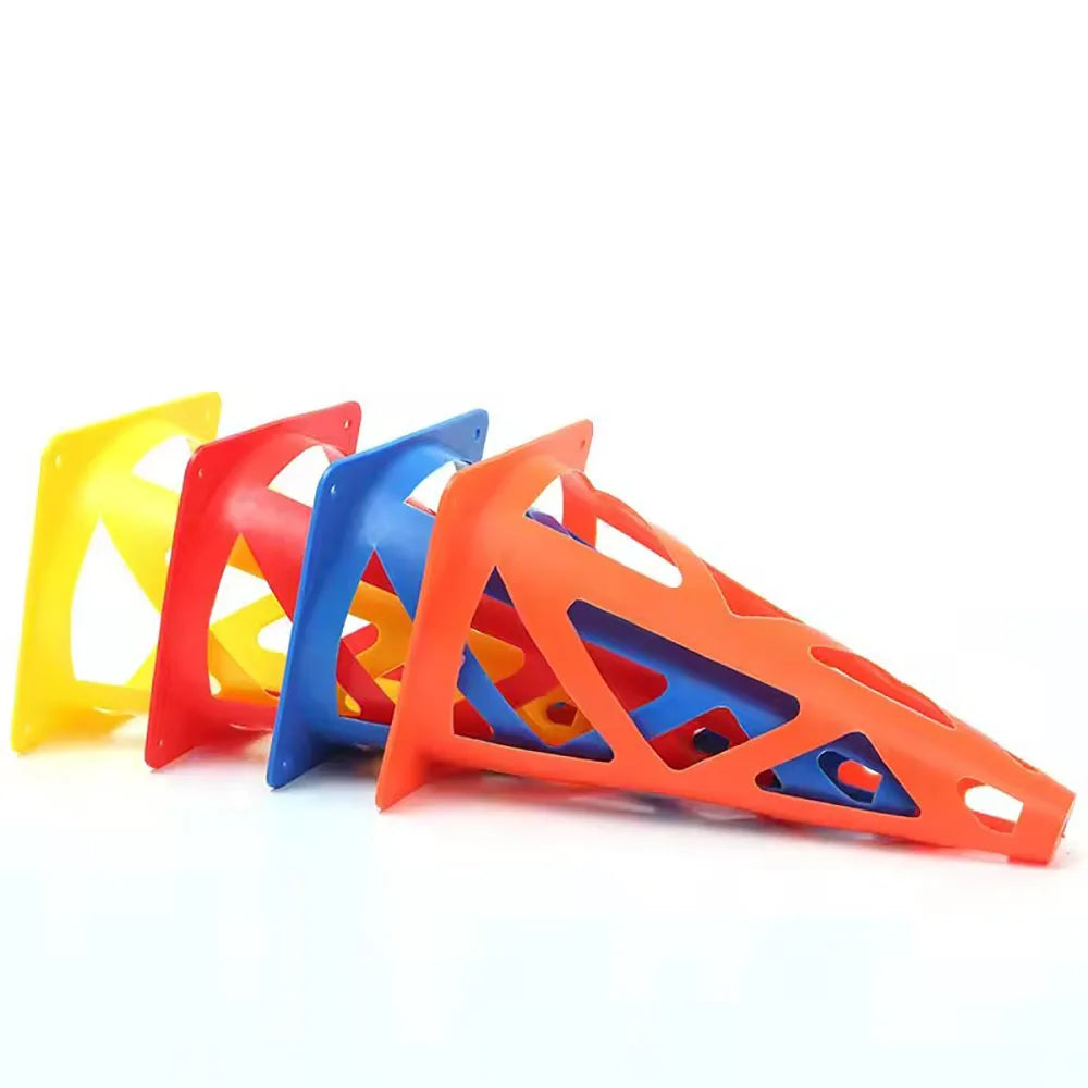23CM Football Training Cones Soccer Sign Bucket Barrier