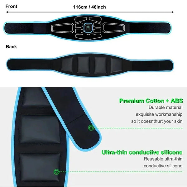 Electric Muscle Stimulation Muscle Toner EMS Abdominal