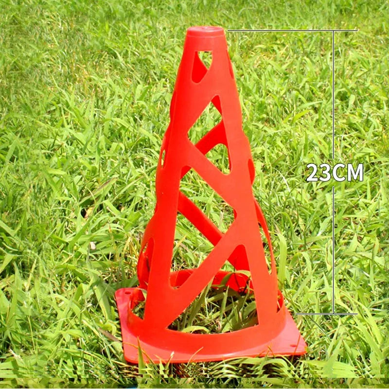 Perforated Cones Soccer Training Roadblocks Multi Function