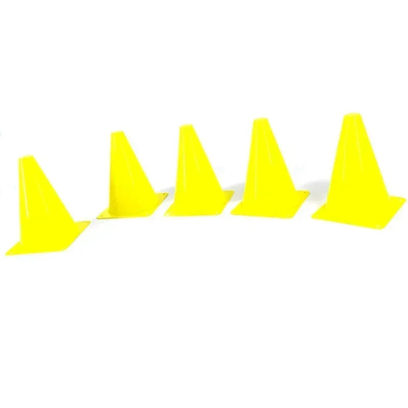 18CM Sign Bucket 6Inch Barrier Football Road Flat Training Cone